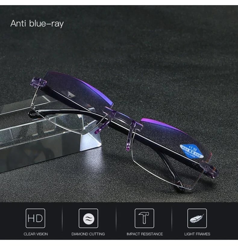 🔥Lunettes de sport, ultra-légères, anti-lumière bleue, pour la presbytie✨