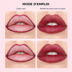 💋 -50% | Crayon à lèvres – Texture douce, application facile & contour parfaitement défini