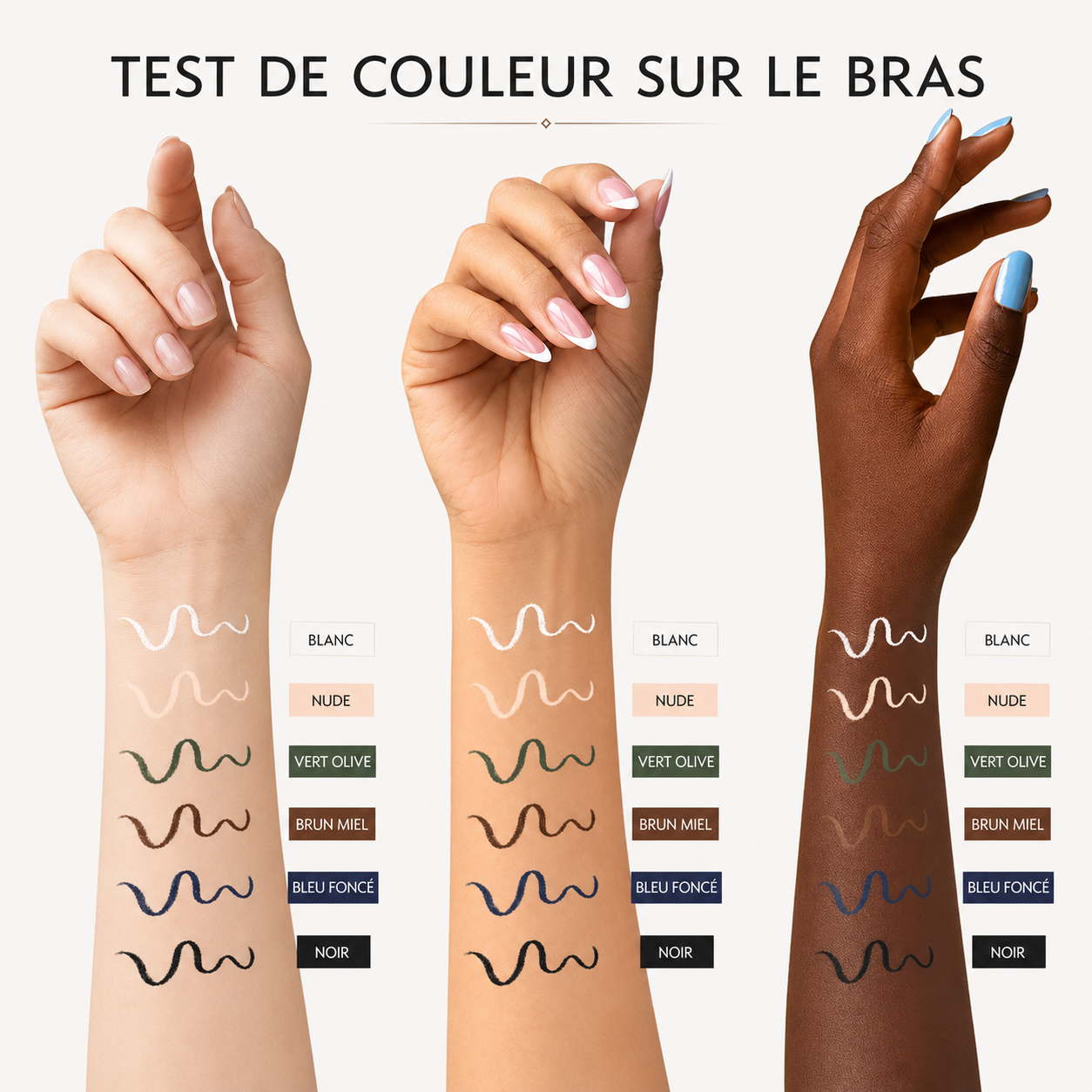 💄 🎁 1 acheté = 1 OFFERT | 💕Crayon eyeliner waterproof – Longue tenue, anti-bavures & haute précision