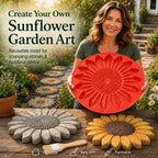 💥 DERNIER JOUR -49% 🌻 Moule Réutilisable pour Décoration de Jardin – Créez vos propres pas japonais en forme de tournesol ✨ (📦 Livraison offerte dès 2 articles)