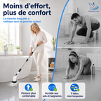 🧼 -50% | Brosse de nettoyage électrique rotative améliorée avec écran LED – Nettoyage puissant et pratique