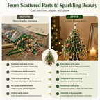 💥 Jusqu'à -50%✨ Kit de perles pour sapin de Noël à réaliser soi-même – Créez vos décorations scintillantes & personnalisées – Parfait pour un Noël créatif en famille 🎅