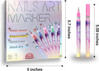 🎨50% DE RÉDUCTION!⏳Coffret de 12 Stylos pour Nail Art✨