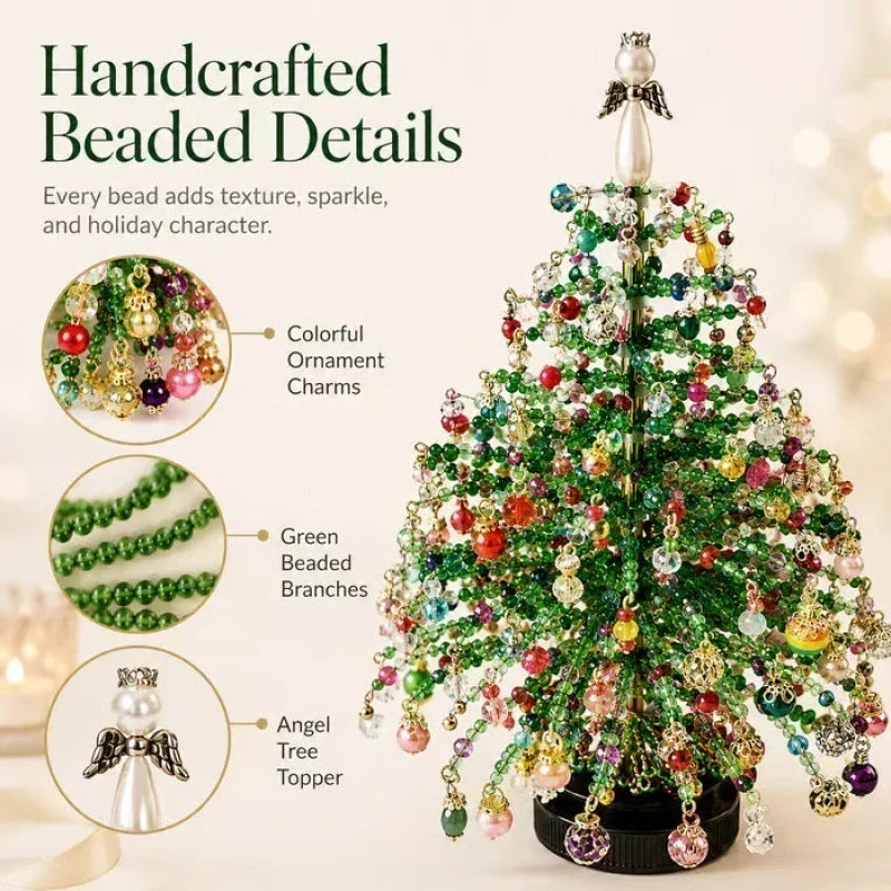 💥 Jusqu'à -50%✨ Kit de perles pour sapin de Noël à réaliser soi-même – Créez vos décorations scintillantes & personnalisées – Parfait pour un Noël créatif en famille 🎅