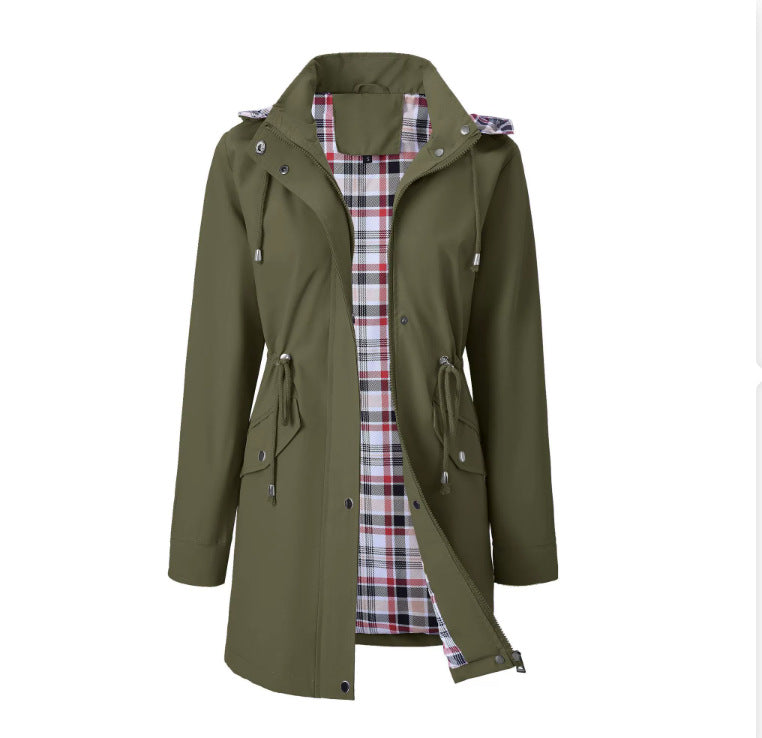 ⏰ DERNIER JOUR DES SOLDES : -50 % ✨ Veste Femme Chic, Légère & Imperméable 🧥