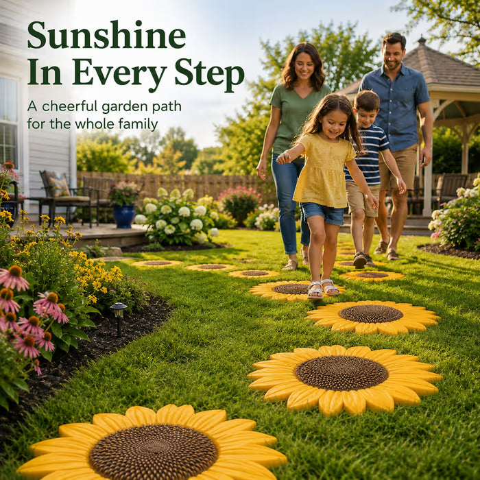 💥 DERNIER JOUR -49% 🌻 Moule Réutilisable pour Décoration de Jardin – Créez vos propres pas japonais en forme de tournesol ✨ (📦 Livraison offerte dès 2 articles)