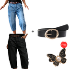🎉 Soldes 2026 — Plus de 38 000 vendus 👖 Jean Court Barrel Décontracté Femme 🌿