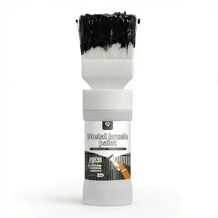✨Nouveauté✨Peinture argentée métallisée à l'eau avec pinceau intégré (50 % de réduction)