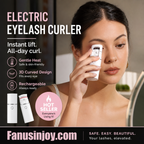 💖 ⏳ -50% | Recourbe-cils chauffant électrique rechargeable – Des cils naturellement recourbés