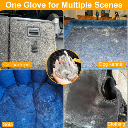 🧤 PROMO LIMITÉE 50% DE RÉDUCTION ! ✨ Gants Électrostatiques pour Poils d'Animaux – Silicone, Réutilisables, Lavables 🐾