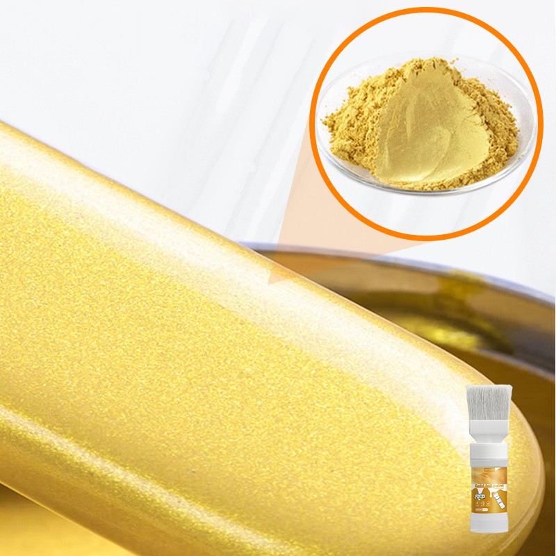 ✨Nouveauté✨Peinture argentée métallisée à l'eau avec pinceau intégré (50 % de réduction)