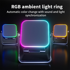 🔥 -60% POUR UNE DURÉE LIMITÉE 📱 Enceinte 5-en-1 à Induction avec Support Téléphone – Bluetooth 5.3, Éclairage 360° & Design Pliable