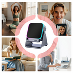 🔥 -60% POUR UNE DURÉE LIMITÉE 📱 Enceinte 5-en-1 à Induction avec Support Téléphone – Bluetooth 5.3, Éclairage 360° & Design Pliable
