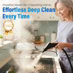 💎 50% DE RÉDUCTION 🔥 Nettoyeur vapeur haute pression 1500W – 105°C, 6 niveaux & 1100 ml – Désinfection 99,9% sans produits chimiques – idéal pour sols, joints ou cuisine 🧼✨🏠