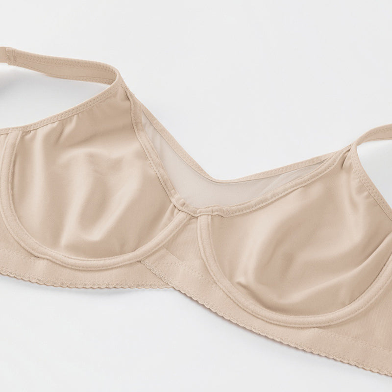 🏆 52% DE RÉDUCTION ! 💐Soutien-gorge élégant et transparent à couverture intégrale pour femmes rondes