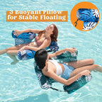 🏊Promo limitée : -50% !💺 Chaise gonflable flottante – Confortable, stable et idéale pour se détendre sur l'eau 🌊