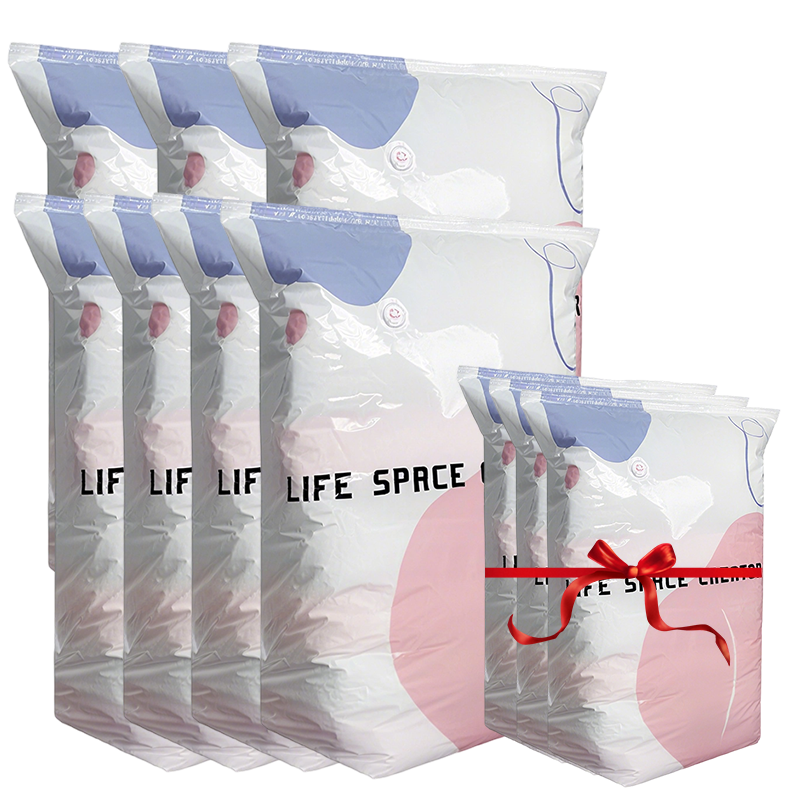 🧳 ACHETEZ 3, OBTENEZ 2 GRATUIT ! 💨 Grand Sac de Rangement Sous Vide Compressible – Sans Pompe, Étanche & Léger – Idéal pour Économiser de l’Espace dans les Valises ou à la Maison ✈️
