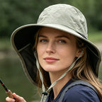 🧢✨☀️ PROMO -50% ! Casquette Solaire Anti-UV UPF 50+ – Respirante, Ajustable, Unisexe (Avec/Sans châle)