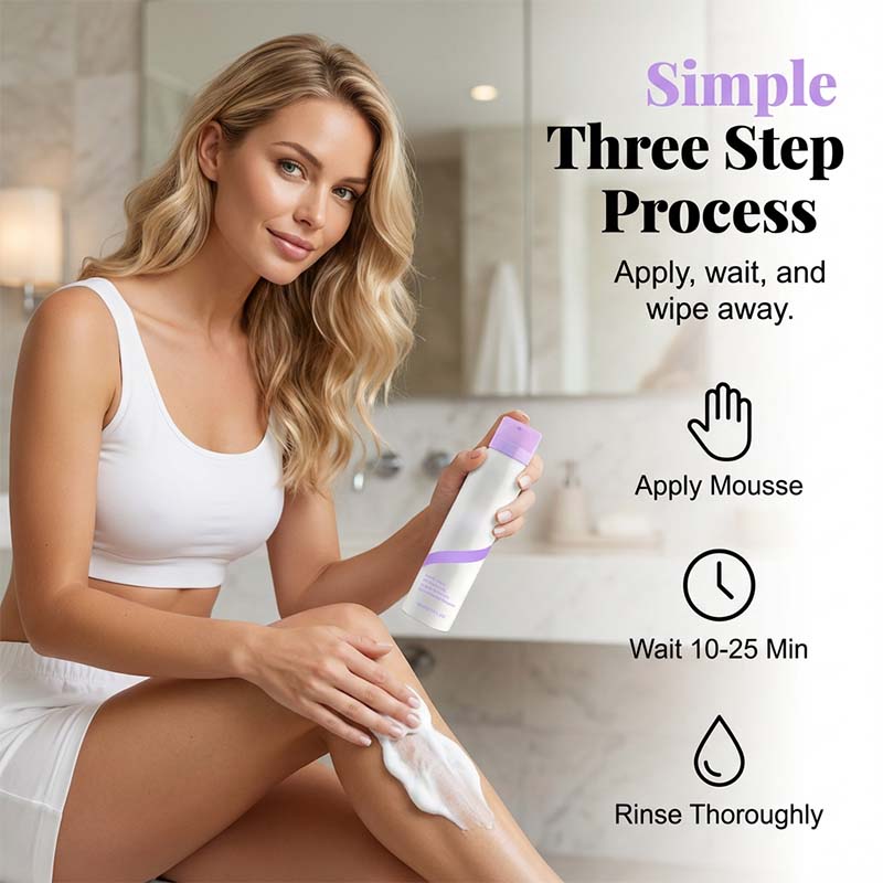 🌸 ⏳ Offre du jour : -50% | Duo de crème dépilatoire douce pour peaux sensibles