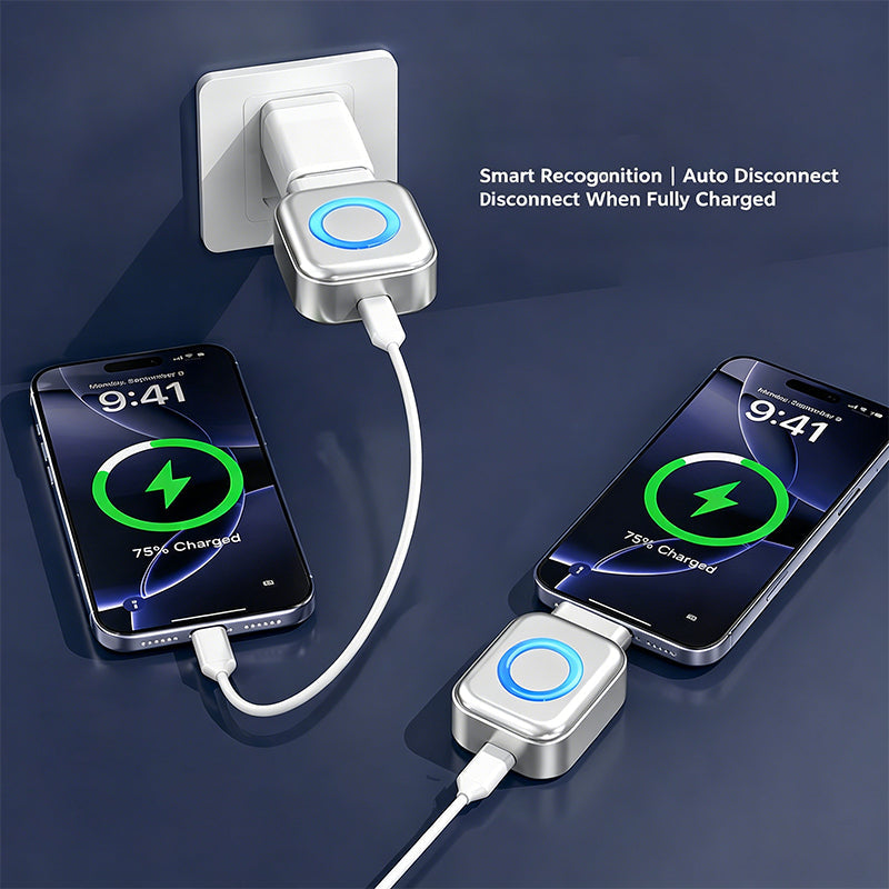 📢📢40 % DE RÉDUCTION !! ⏰ Chargeur Rapide 140W avec Arrêt Automatique IA – USB-C PD 3.1, Protection Intelligente, Voyant Lumineux, Compatible iPhone, MacBook, Tablettes 🔋