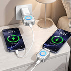 📢📢40 % DE RÉDUCTION !! ⏰ Chargeur Rapide 140W avec Arrêt Automatique IA – USB-C PD 3.1, Protection Intelligente, Voyant Lumineux, Compatible iPhone, MacBook, Tablettes 🔋
