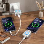 📢📢40 % DE RÉDUCTION !! ⏰ Chargeur Rapide 140W avec Arrêt Automatique IA – USB-C PD 3.1, Protection Intelligente, Voyant Lumineux, Compatible iPhone, MacBook, Tablettes 🔋