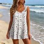 Débardeur d'été à imprimé floral pour femme