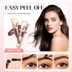 💖DERNIER JOUR : 1 acheté, 1 offert !💕 Teinture à sourcils BrowLuxe™ 4 couleurs à feuilles détachables 🌈 – Résistante à l'eau 💧, longue tenue (jusqu'à 3 mois !) ⏳ | Définition naturelle et look « sourcils sauvages » sans effort ✨