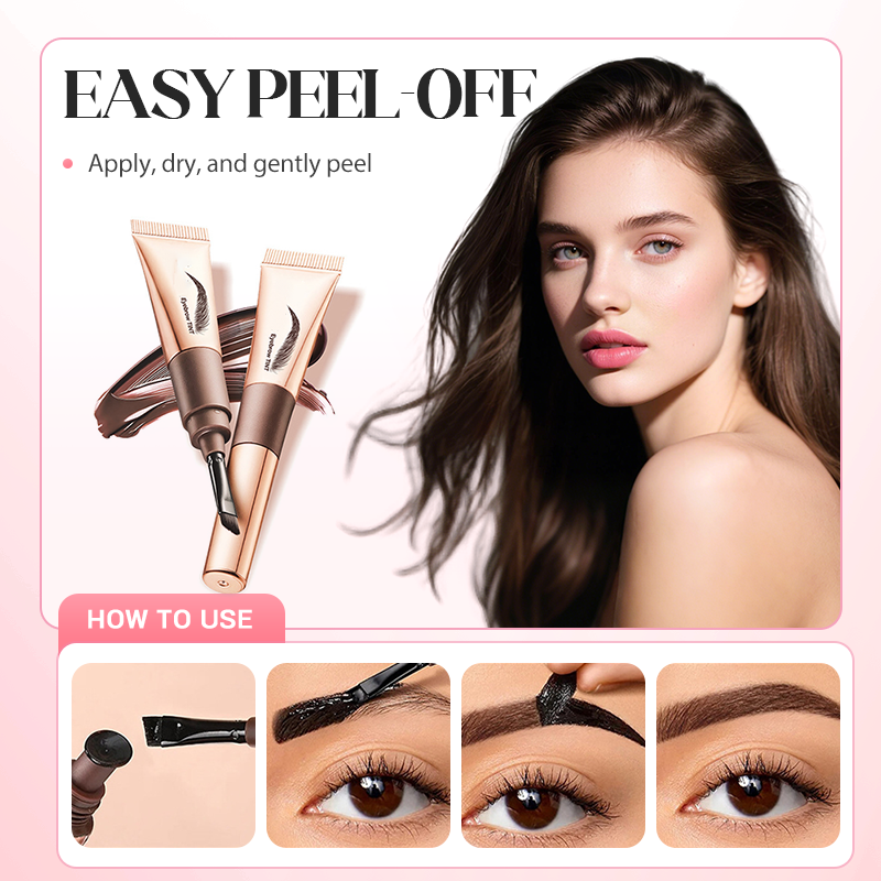 💖DERNIER JOUR : 1 acheté, 1 offert !💕 Teinture à sourcils BrowLuxe™ 4 couleurs à feuilles détachables 🌈 – Résistante à l'eau 💧, longue tenue (jusqu'à 3 mois !) ⏳ | Définition naturelle et look « sourcils sauvages » sans effort ✨