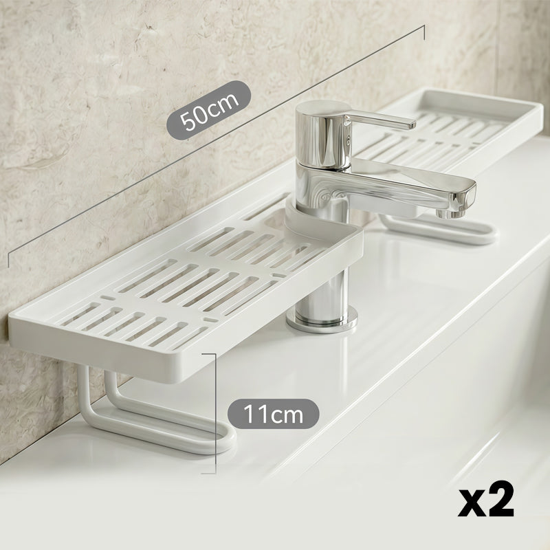 💖 VENTE CHAUDE -50% 💖 Porte-éponge et égouttoir sans perçage pour évier de cuisine