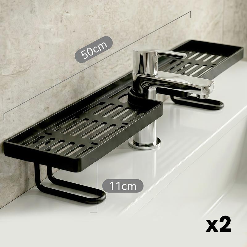 💖 VENTE CHAUDE -50% 💖 Porte-éponge et égouttoir sans perçage pour évier de cuisine