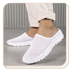 Mules en maille confortables et respirantes