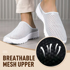 Mules en maille confortables et respirantes