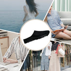 Mules en maille confortables et respirantes