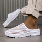 Mules en maille confortables et respirantes