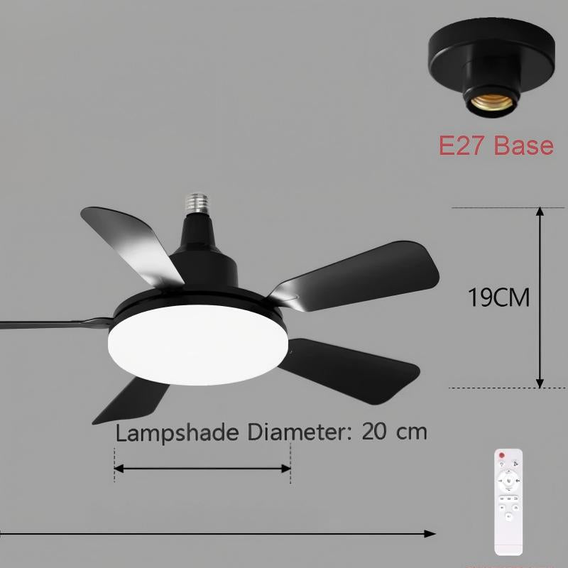 🏆 Dernier jour des soldes : 57% de réduction 🔥 Lampe-Ventilateur LED SmartBreez 40W — 20,5, ultra-silencieuse avec télécommande 🎯 | Idéale pour la chambre 😴, la cuisine 👩‍🍳 et le garage