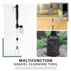 🔥 50 % DE RÉDUCTION ! 🐠 Nettoyeur Électrique de Gravier pour Aquarium | Aspirateur de Fond Multifonction