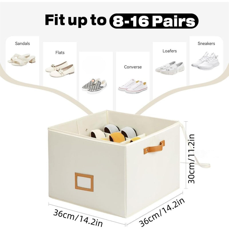 👠📦 Range-chaussures pliable gain de place – S’ouvre en 3 secondes, plusieurs étages, se glisse partout, idéal pour petits espaces 🏠🌿