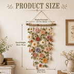 🌷 Fleur crochetée murale – Offre spéciale, dernier jour ! 💐