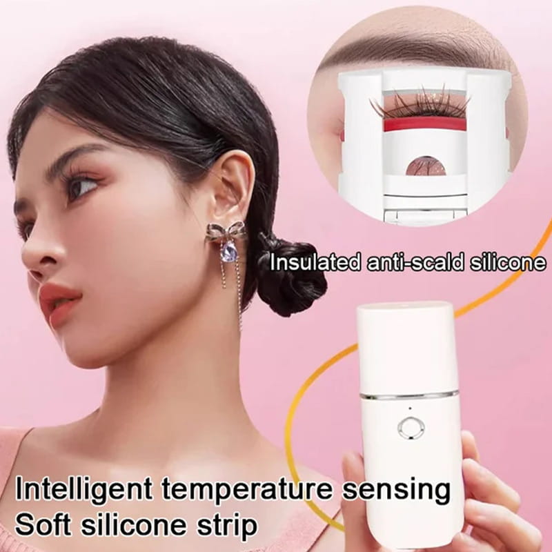 💖 ⏳ -50% | Recourbe-cils chauffant électrique rechargeable – Des cils naturellement recourbés