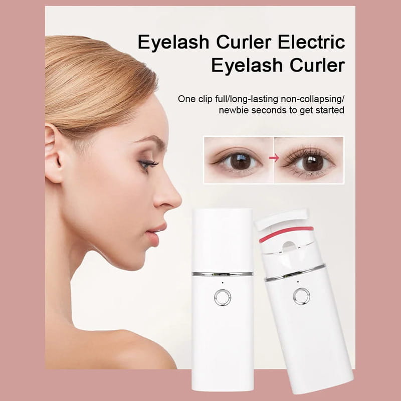 💖 ⏳ -50% | Recourbe-cils chauffant électrique rechargeable – Des cils naturellement recourbés