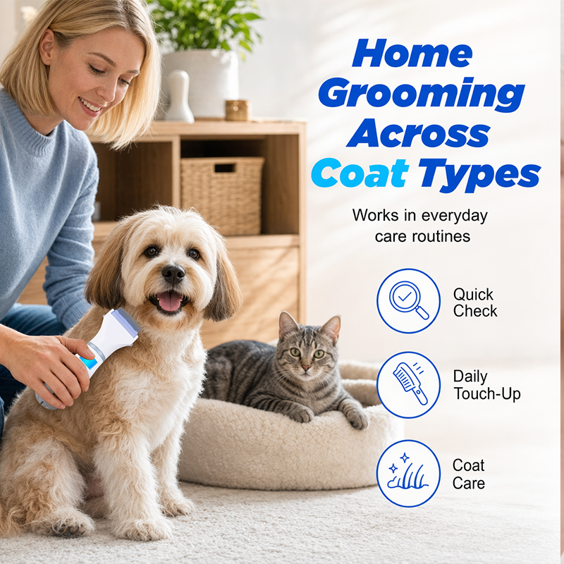 🐶🐱Peigne Électrique Anti-Puces Efficace et Sans Danger pour Chiens & Chats
