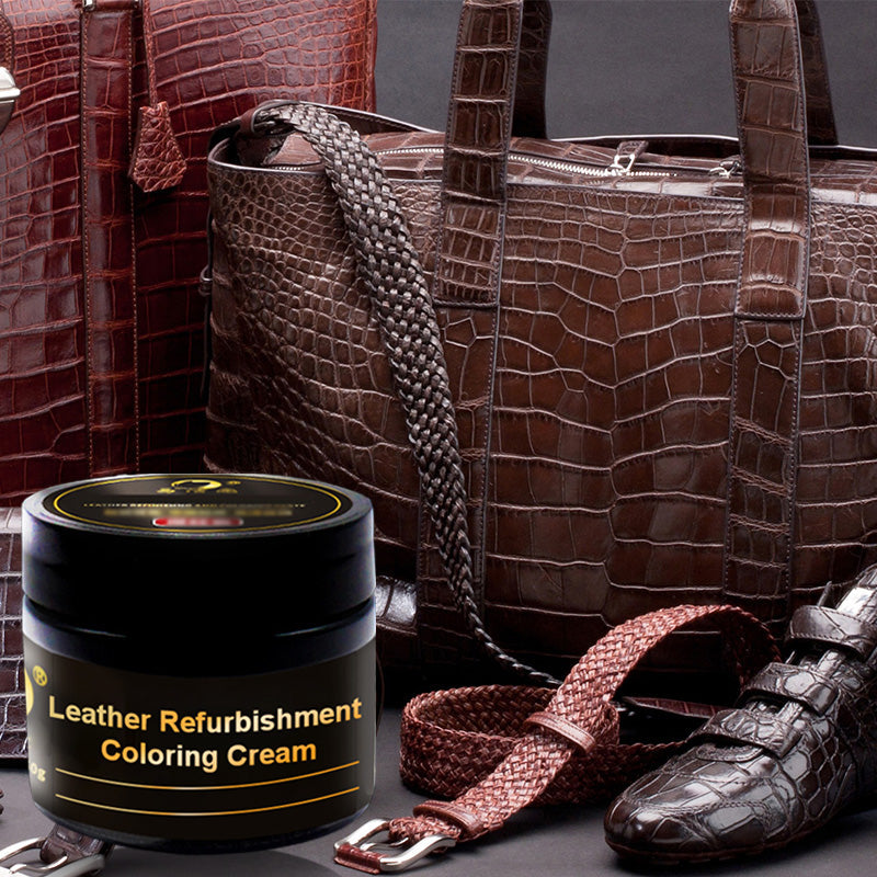👟🛋️ Peinture pour cuir tout-en-un — Répare et recolore, 11 couleurs, redonnez vie aux chaussures, canapés, voitures et sacs, le kit complet pour effacer les traces du temps sans changer vos meubles 🎨🧰