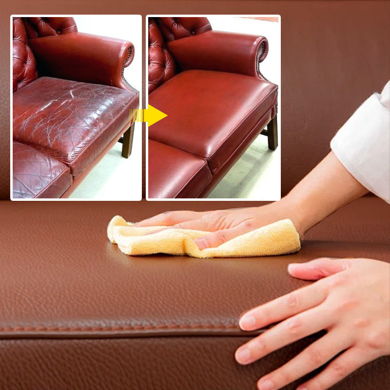 👟🛋️ Peinture pour cuir tout-en-un — Répare et recolore, 11 couleurs, redonnez vie aux chaussures, canapés, voitures et sacs, le kit complet pour effacer les traces du temps sans changer vos meubles 🎨🧰