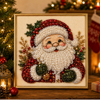 🎄 59% DE RÉDUCTION | Kit Créatif de Noël en Perles & Strass – 5 Motifs Festifs
