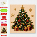 🎄 59% DE RÉDUCTION | Kit Créatif de Noël en Perles & Strass – 5 Motifs Festifs