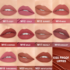💄💕Rouge à Lèvres Mat Longue Tenue 24h – Résistant, Non Transférable & Confort Absolu