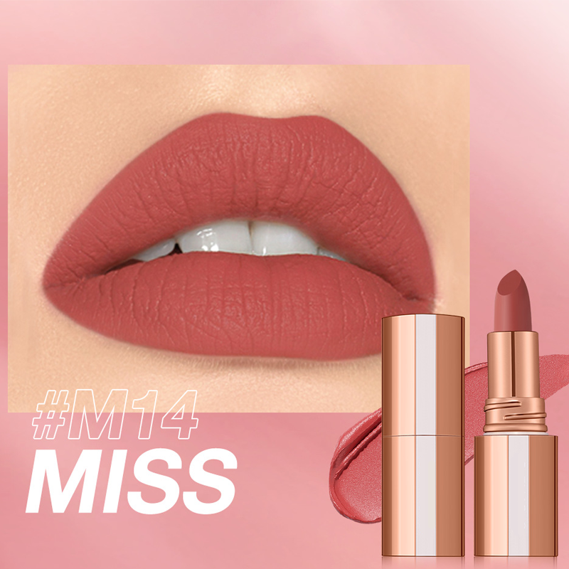 💄💕Rouge à Lèvres Mat Longue Tenue 24h – Résistant, Non Transférable & Confort Absolu