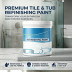 🛁 -50% | Kit de rénovation pour carrelage et baignoire – Finition durable et facile à appliquer🫧