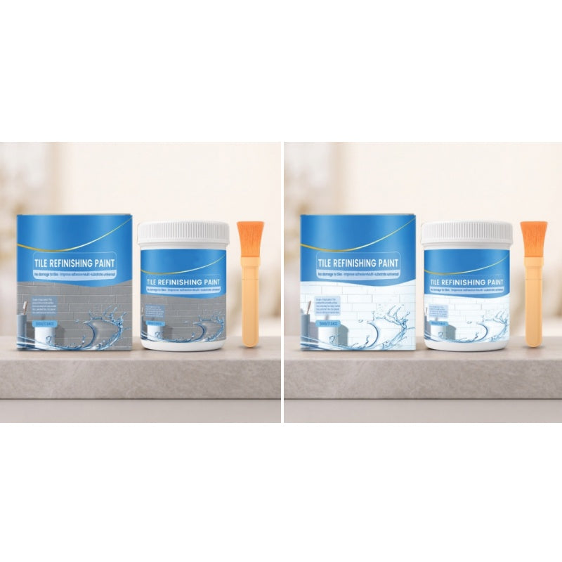 🛁 -50% | Kit de rénovation pour carrelage et baignoire – Finition durable et facile à appliquer🫧